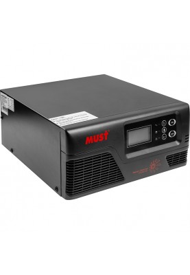 Перетворювач напруги Must 600W з чистою синусоїдою, 12V, LCD