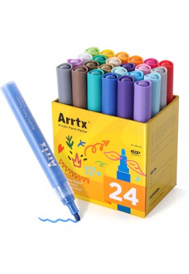 Акриловые маркеры Arrtx 24 цвета (AC-002-24)