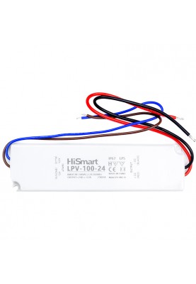 Блок живлення HiSmart 24V, 4.2A, 100W, IP67