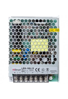 Блок живлення HiSmart 12V, 8.5A, 100W