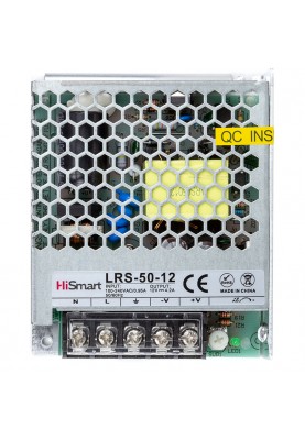 Блок живлення HiSmart 12V, 4.2A, 50W