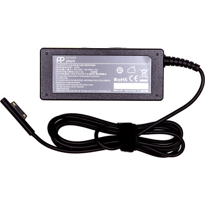 Блок живлення для ноутбуків PowerPlant MICROSOFT 220V, 15V 65W 4A (MS7)
