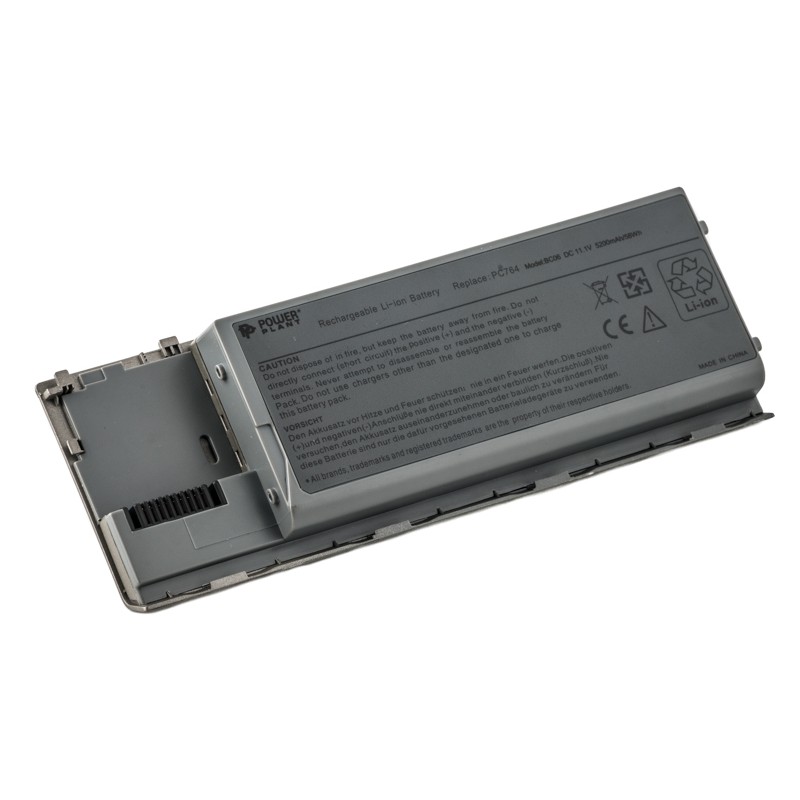 Акумулятор PowerPlant для ноутбуків DELL Latitude D620 (PC764, DL6200LH) 11.1V 5200mAh