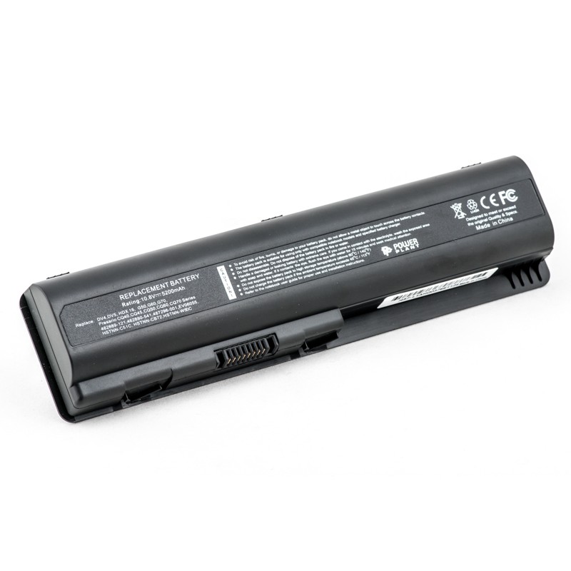 Акумулятор PowerPlant для ноутбуків HP Pavilion DV4 (HSTNN-DB72, H5028LH) 10.8V 5200mAh