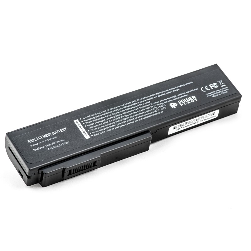 Акумулятор PowerPlant для ноутбуків ASUS M50 (A32-M50, AS M50 3S2P) 11.1V 5200mAh