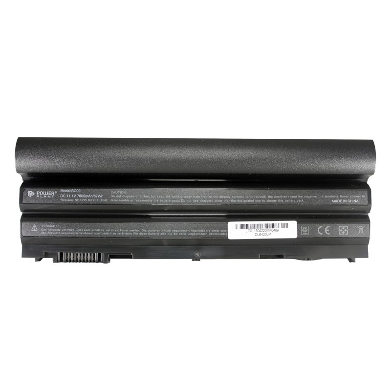 Акумулятор PowerPlant для ноутбуків DELL Latitude E6420 (DL6420LP, X57F1) 11.1V 7800mAh