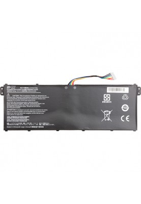 АКБ PowerPlant для ноутбука Acer Aspire E15 ES1-512 Series (AC14B8K) 15.2V 2200mAh (NB410460)