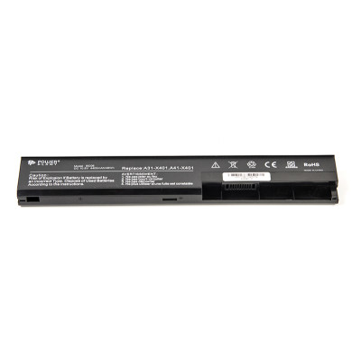 Акумулятор PowerPlant для ноутбуків ASUS X401 (ASX401LH, A32-X401) 10.8V 4400mAh