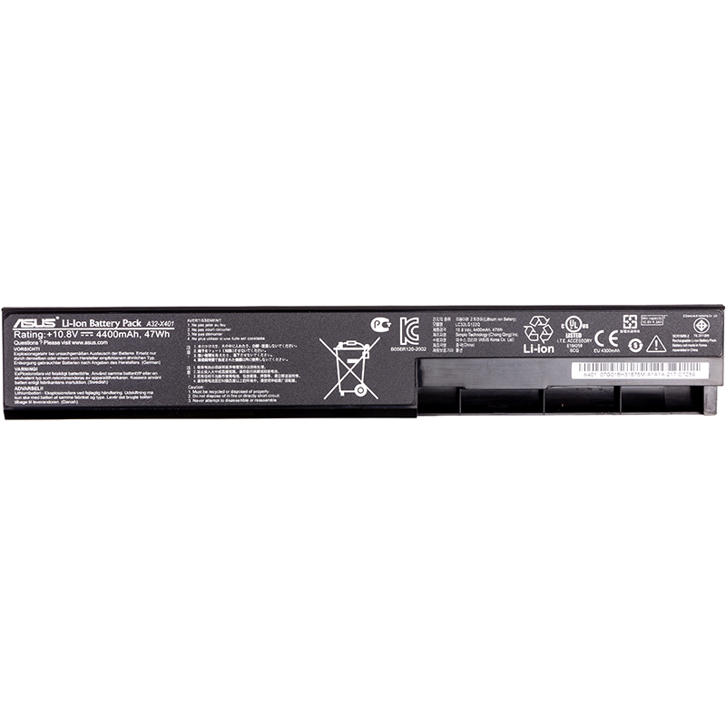 Акумулятор PowerPlant для ноутбуків ASUS X401 (A32-X401) 10.8V 4400mAh