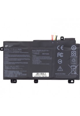 Акумулятор PowerPlant для ноутбуків ASUS TUF Gaming FX504GD (B31N1726) 11.4V 4110mAh