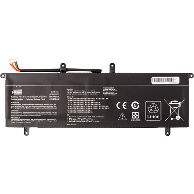 Акумулятор PowerPlant для ноутбуків ASUS ZenBook Duo UX481 (C41N1901) 14.8V 3400mAh