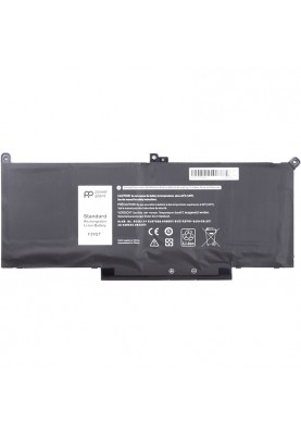 Акумулятор PowerPlant для ноутбуків DELL Latitude 7280 (DM3WC) 7.6V 60Wh