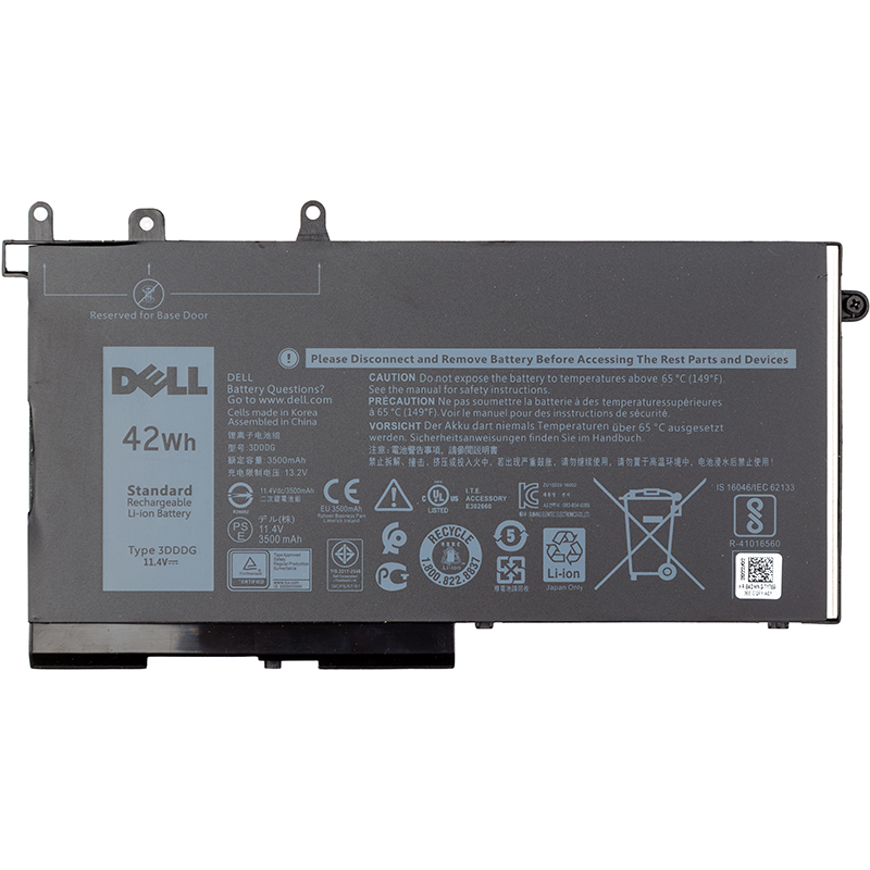 Акумулятор для ноутбуків DELL Latitude E5280 (D4CMT) 11.4V 4254mAh (original)