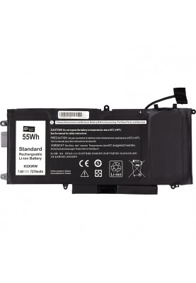 Акумулятор PowerPlant для ноутбуків DELL Dell Latitude 13 7389 (K5XWW) 7.6V 7270mAh