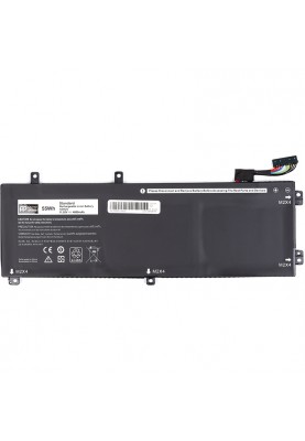 Акумулятор PowerPlant для ноутбуків DELL XPS 15 9550 Series (H5H20) 11.55V 4800mAh