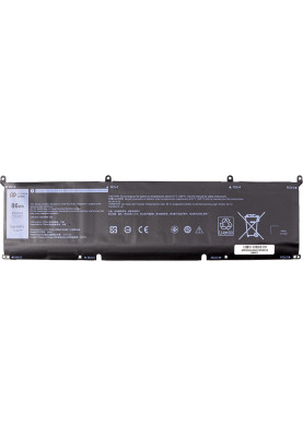 Акумулятор PowerPlant для ноутбуків DELL XPS 15 9500 (69KF2) 11.4V 7167mAh