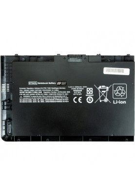 Акумулятор PowerPlant для ноутбуків HP EliteBook Folio 9470m (BT04XL, HP9470PB) 14.8V 3500mAh