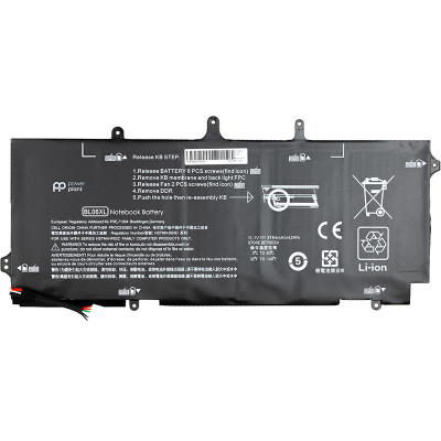 Акумулятор PowerPlant для ноутбуків HP EliteBook Folio 1040 G0 (BL06XL) 11.1V 3784mAh(original)