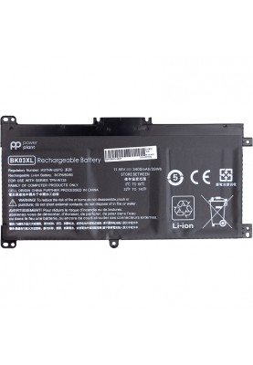 Акумулятор PowerPlant для ноутбуків HP Pavilion X360 (BK03XL) 11.55V 3400mAh