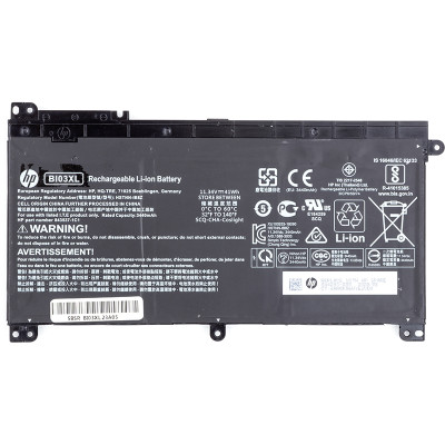 Акумулятор для ноутбуків HP Omen 15 (BI03XL) 11.34V 3440mAh (original)