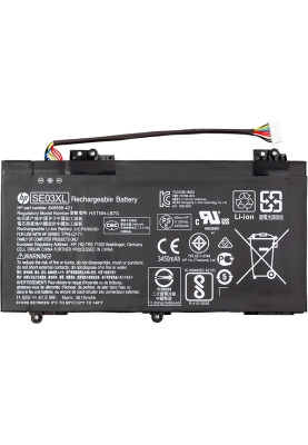 Акумулятор для ноутбуків HP Pavilion 14-al000 (SE03XL) 11.55V 3450mAh (original)