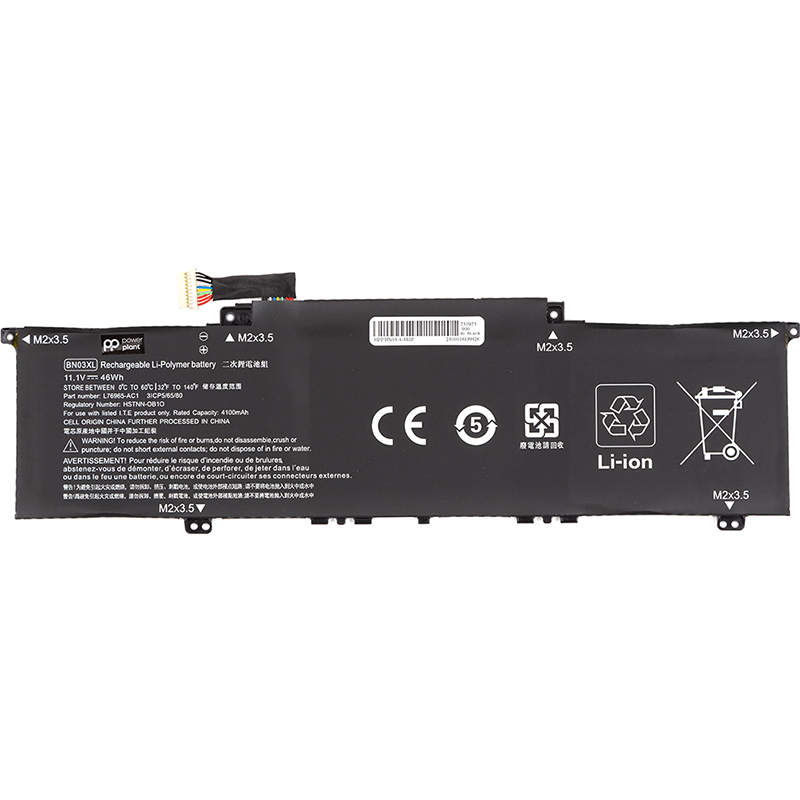 Акумулятор PowerPlant для ноутбуків HP ENVY x360 15 2020 (BN03XL) 11.1V 4100mAh