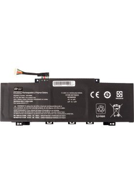 Акумулятор PowerPlant для ноутбуків HP Pavilion X360 14 Series (PC03) 11.55V 3400mAh