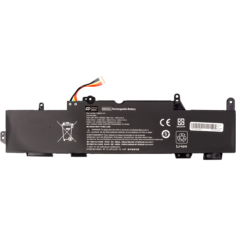 Акумулятор PowerPlant для ноутбуків HP EliteBook 735 G5 (SS03) 11.55V 2200mAh
