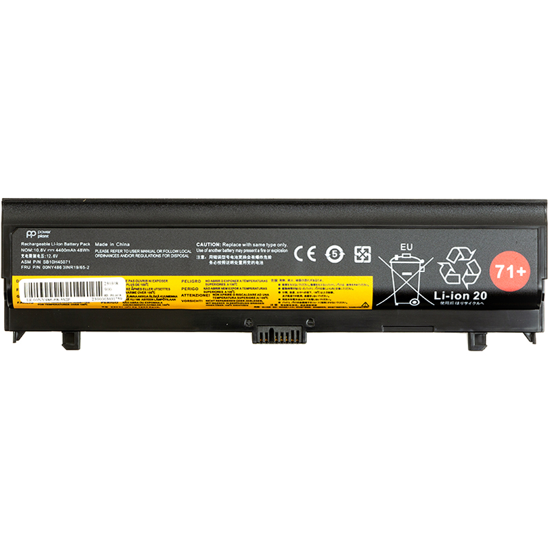 Акумулятор для ноутбуків LENOVO ThinkPad L560 (B10H45071/71+) 10.8V 4400mAh (original)