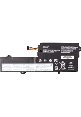 Акумулятор PowerPlant для ноутбуків LENOVO Ideapad Yoga 720-12IKB (L17L3P61) 11.52V 3166mAh