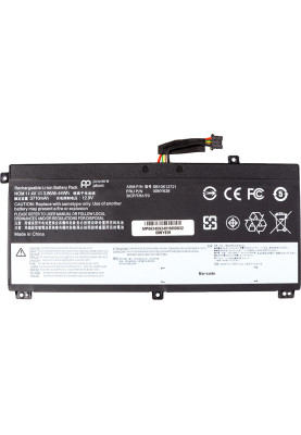 Акумулятор PowerPlant для ноутбуків LENOVO ThinkPad T550 (00NY639) 11.1V 3710mAh