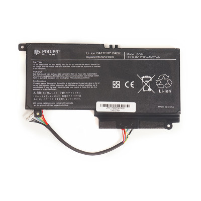 Акумулятор PowerPlant для ноутбуків TOSHIBA Satellite L55 (PA5107U-1BRS, TA5107P9) 14.4V 3000mAh