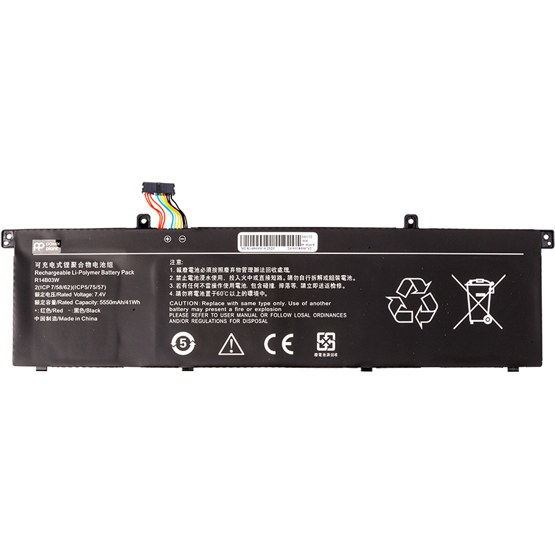 Акумулятор PowerPlant для ноутбуків Xiaomi Pro X 14 (R14B03W) 7.4V 5500mAh