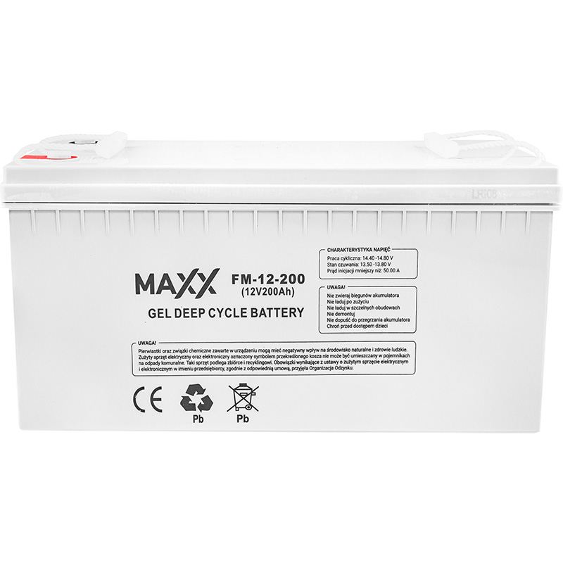 Гелевий акумулятор Maxx 12-FM-200 200AH 12V