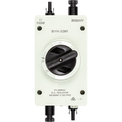 Вимикач навантаження HiSmart 4P, 32A, 1000V, MC4, IP66
