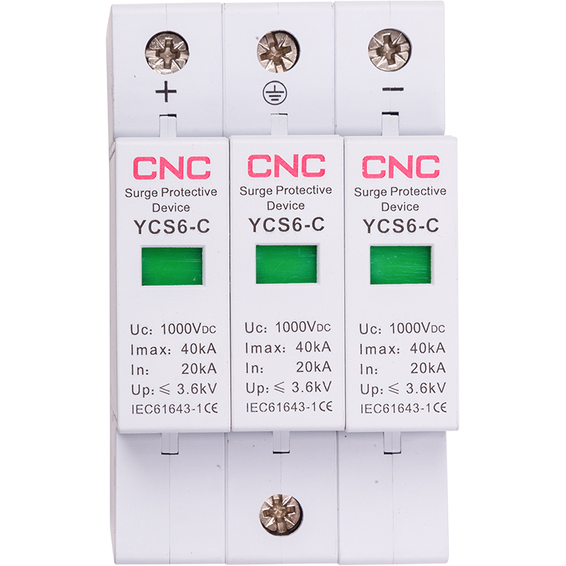 Обмежувач імпульсних перенапруг CNC YCS6/3P-C 20-40KA DC1000V DC