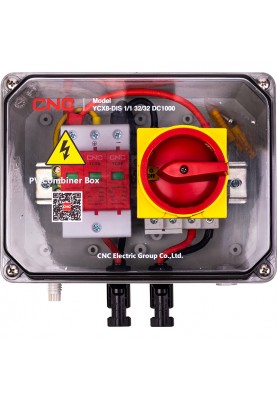 Панель відключення PV CNC 1in-1out YCX8-DIS 1/1 32/32 DC1000