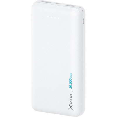 Універсальна мобільна батарея XLayer Micro 20000mAh, USB-C, 2xUSB-A (217286)
