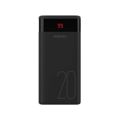 Універсальна мобільна батарея Romoss Ares 20 20000mAh, USB-C, 2xUSB, Lightning, micro