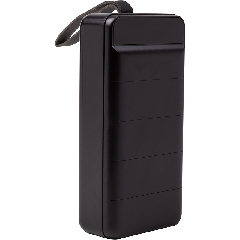 Універсальна мобільна батарея PowerPlant 36000mAh, PD 20W, USB-C, 3xUSB, Lightning, black