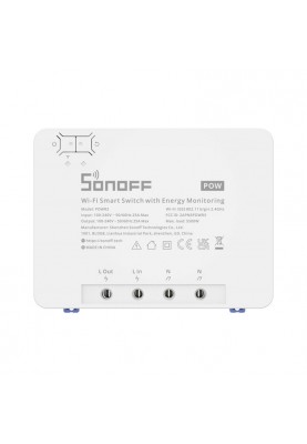 Розумний 1-канальний Wi-Fi перемикач Sonoff POWR3