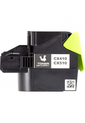 Картридж PowerPlant Lexmark CX310/CX410/CX510 (з чипом)
