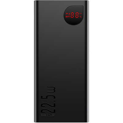 Мобільна батарея Baseus Adaman Metal 20000mAh, PD 22.5W, USB-C, 2xUSB-A QC 3.0, Lightning