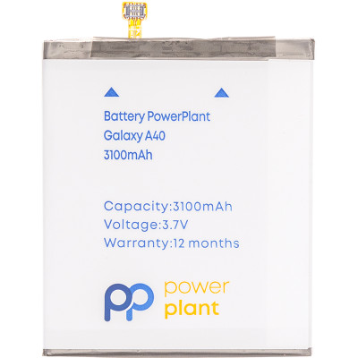 Акумулятор PowerPlant Samsung Galaxy A40 (EB-BA405ABE) 3100mAh