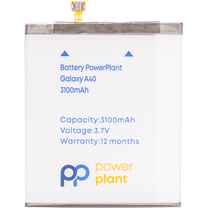 Акумулятор PowerPlant Samsung Galaxy A40 (EB-BA405ABE) 3100mAh