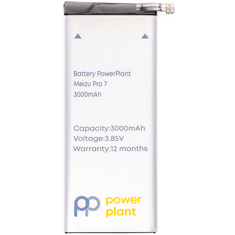 Акумулятор PowerPlant Meizu Pro 7 (BA792) 3000mAh
