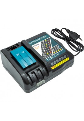 Зарядний пристрій PowerPlant для шуруповертів та електроінструментів MAKITA 18V 6.5A (MT7812)