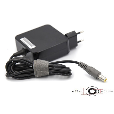 Блок живлення для ноутбуків PowerPlant IBM/LENOVO 220V, 20V 65W 3.25A (7.9*5.5) wall mount