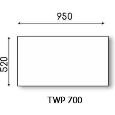 Гібридний обігрівач TWP 700 W Basic