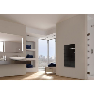 Склокерамічна рушникосушарка HGlass GHT 6012 B Premium Склокерамічна рушникосушарка HGlass GHT 6012 B Premium